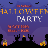 Hi School Halloween party 2026